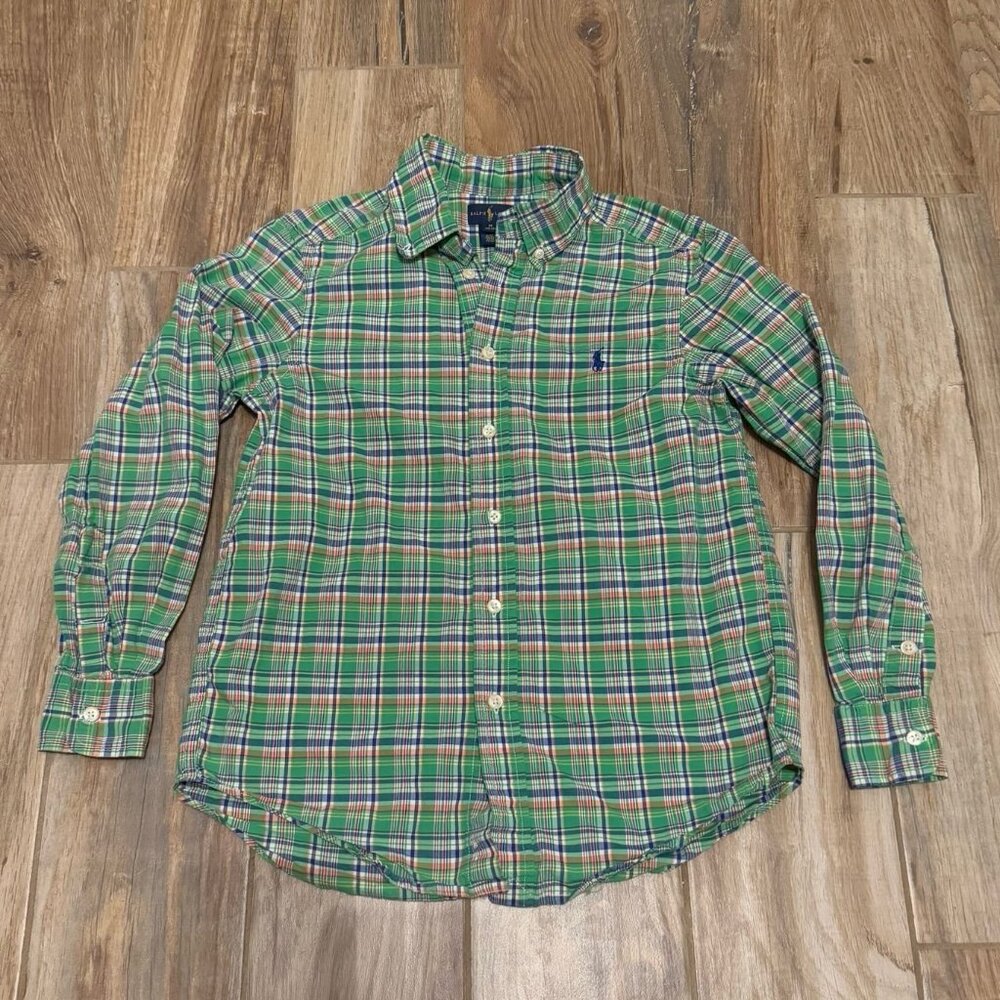 Ralph Lauren Boys Long Sleeve Cotton Shirt